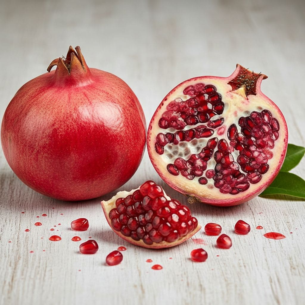 Granada superfruta antioxidante 3x té verde: 12 beneficios salud cardiovascular, piel anti-aging, prevención cáncer. Koken antioxidantes similares.