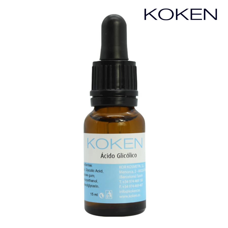 Ácido glicólico Koken